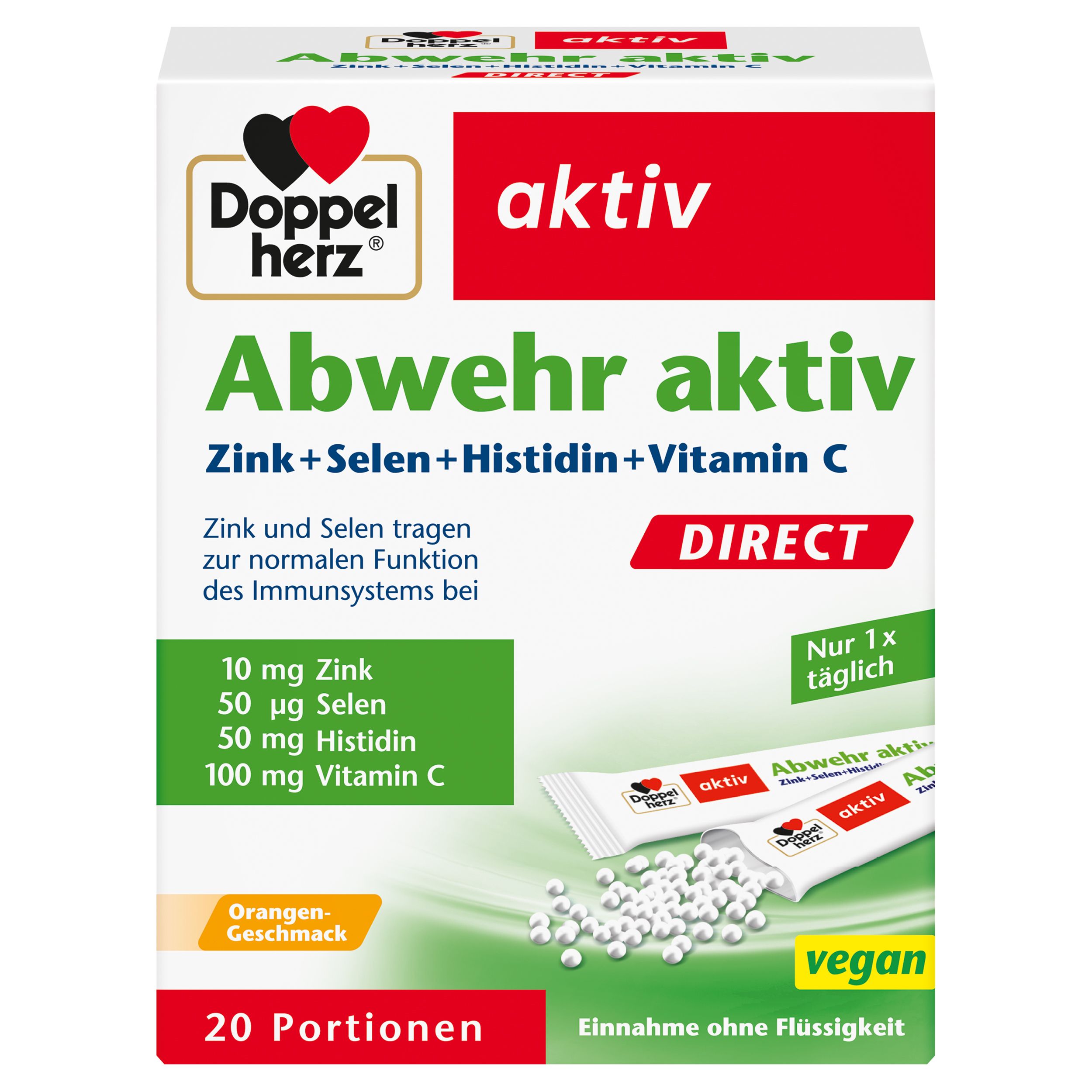 Abbildung für DOPPELHERZ Abwehr aktiv DIRECT Pellets
