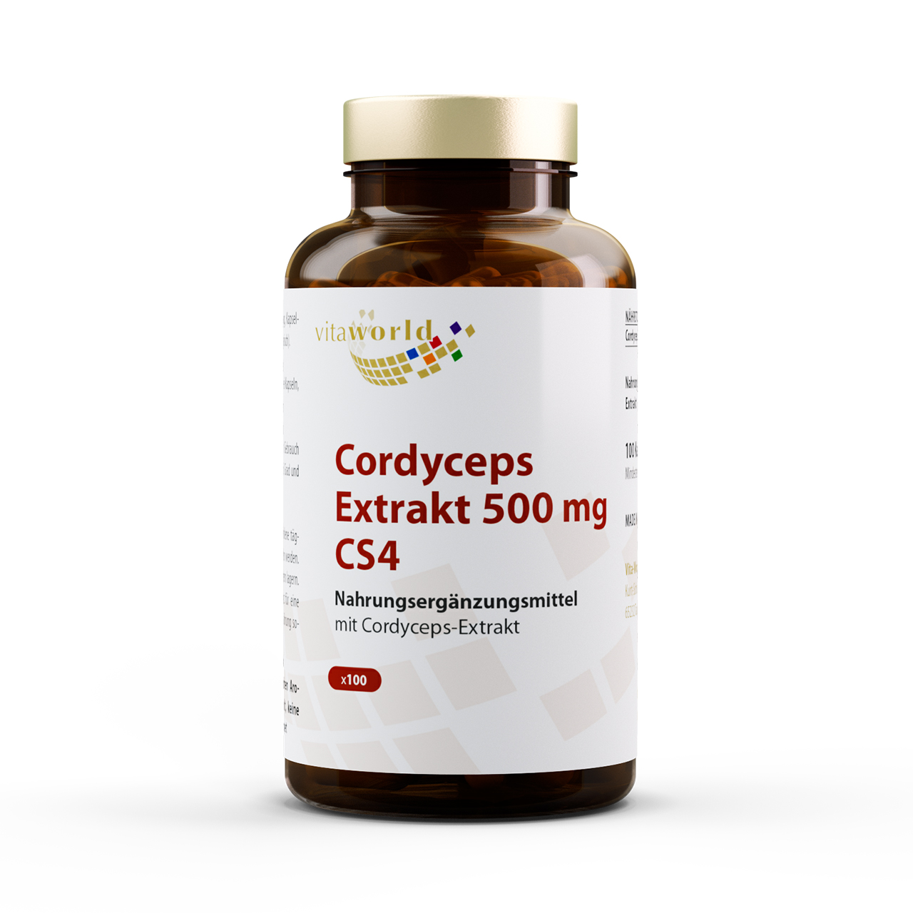 Abbildung für CORDYCEPS EXTRAKT 500 mg Kapseln