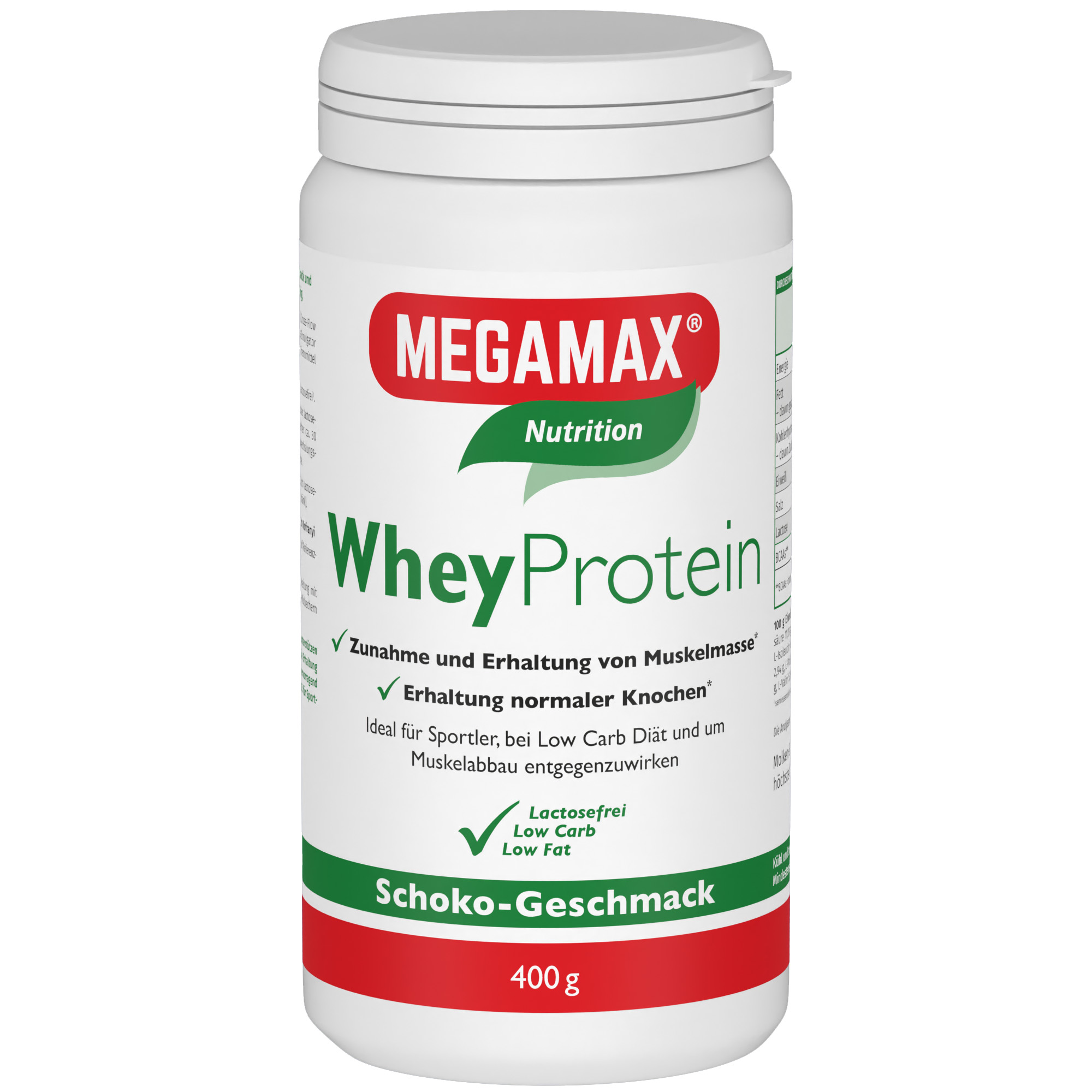 Abbildung für WHEYPROTEIN lactosefrei Schoko Pulver