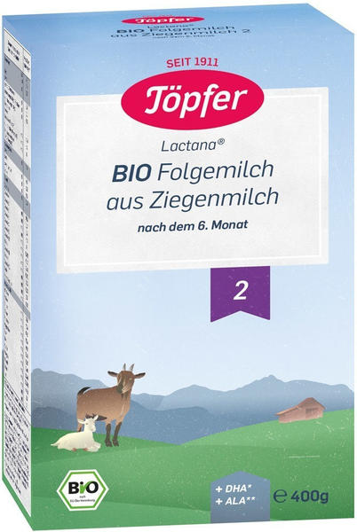 Abbildung für TÖPFER Bio Folgemilch auf Ziegenmilchbasis 2