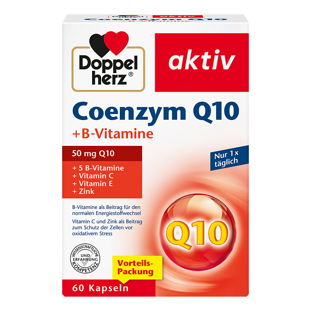 Abbildung für DOPPELHERZ Coenzym Q10+B Vitamine Kapseln