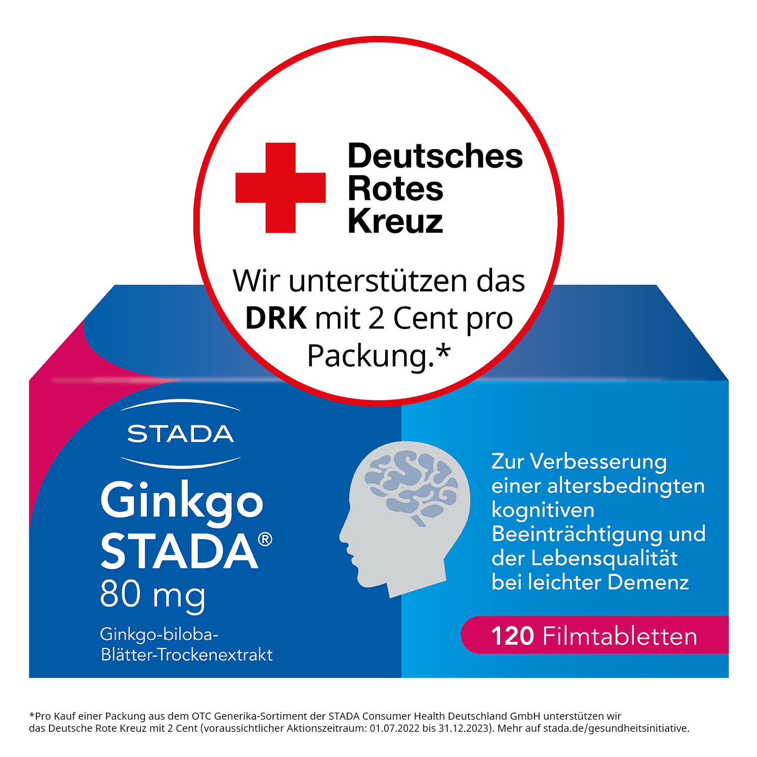 Abbildung für GINKGO STADA 80 mg Filmtabletten