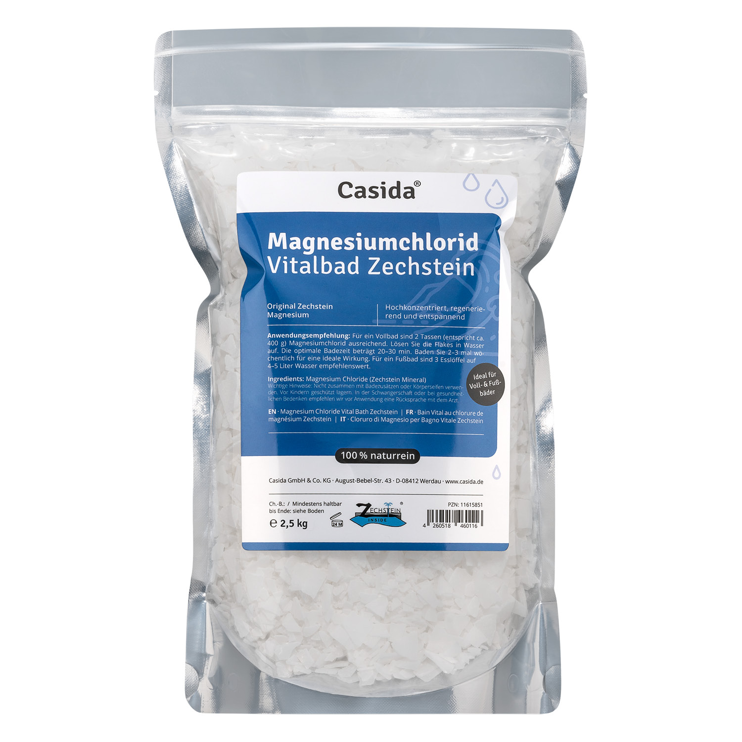 Abbildung für MAGNESIUMCHLORID Vitalbad Zechstein