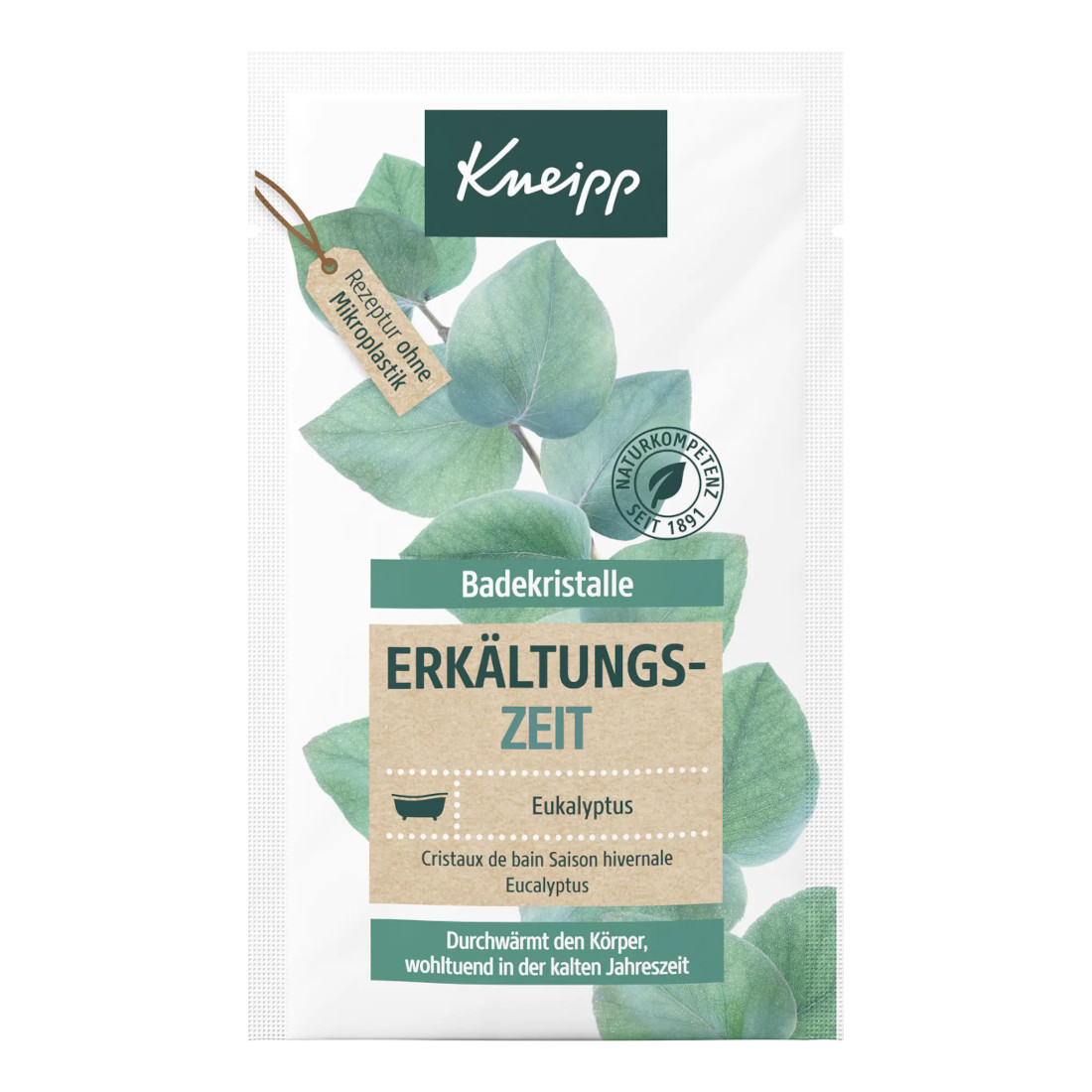 Abbildung für KNEIPP Badekristalle Erkältungszeit Eukalyptus