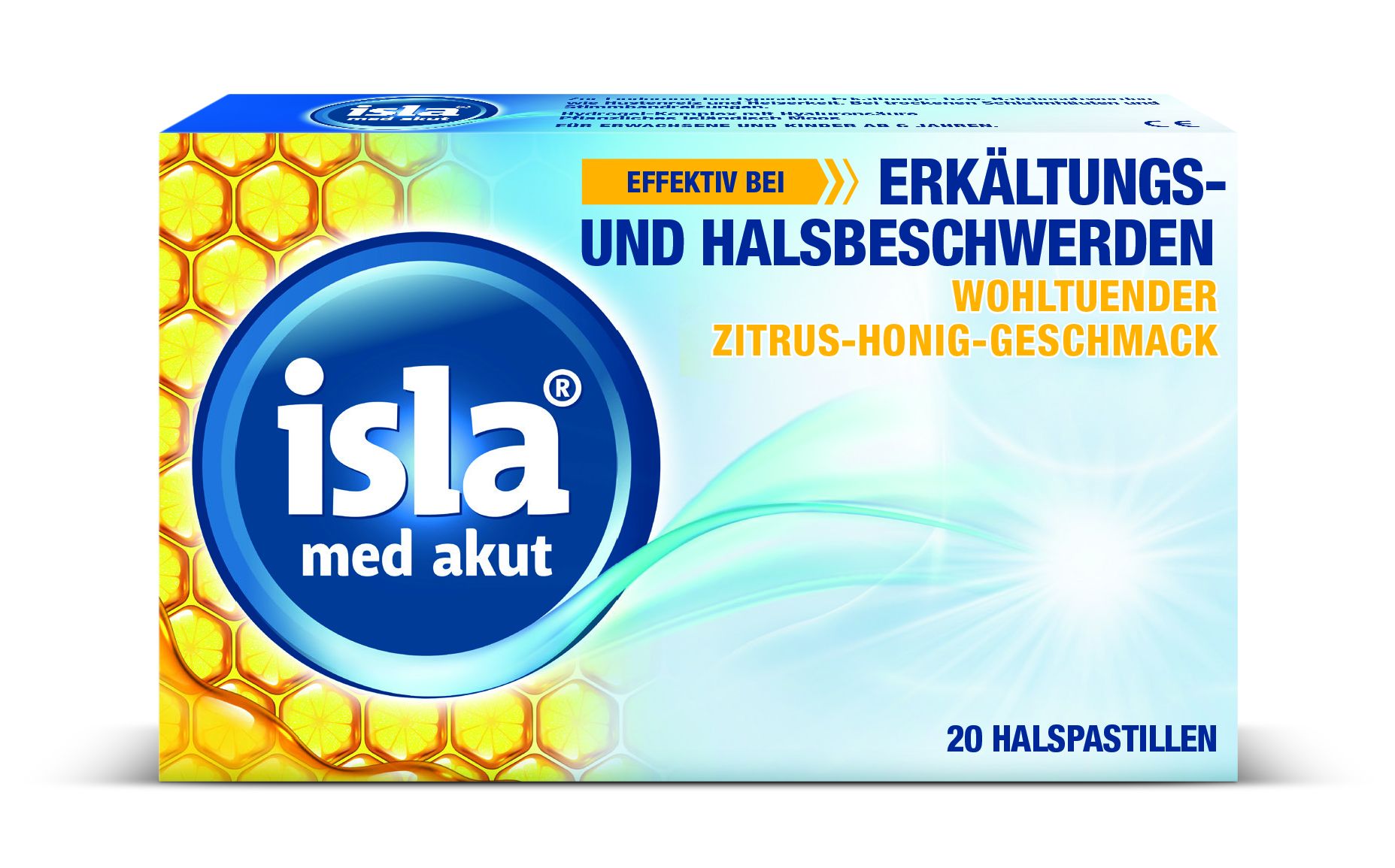 Abbildung für ISLA MED akut Zitrus-Honig Pastillen