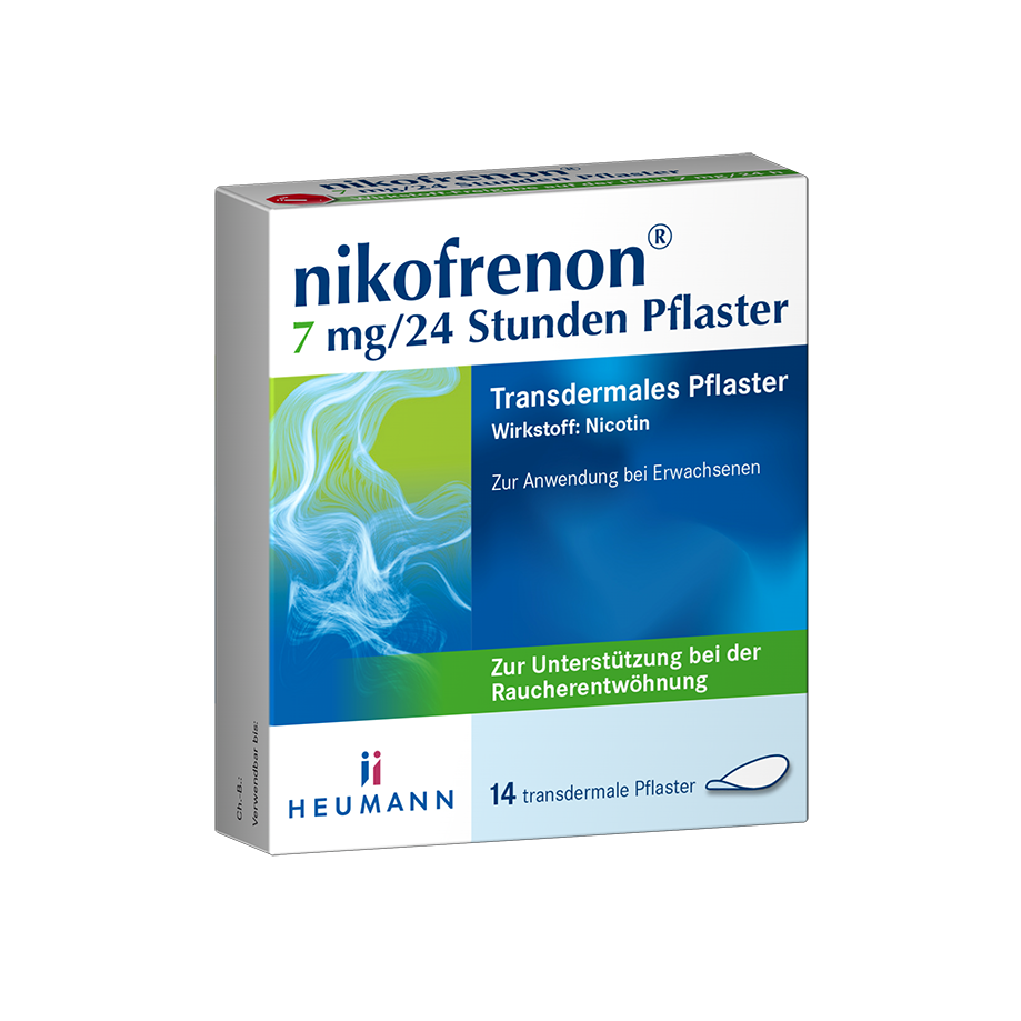 Abbildung für NIKOFRENON 7 mg/24 Stunden Pflaster transdermal