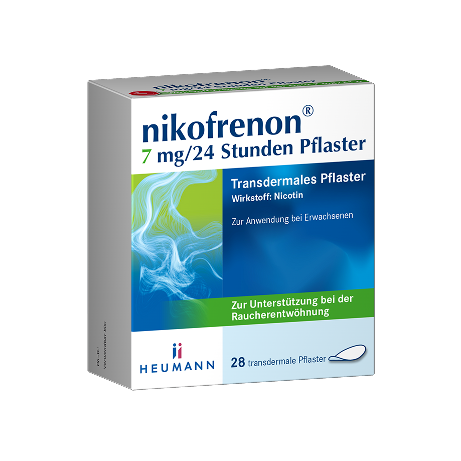 Abbildung für NIKOFRENON 7 mg/24 Stunden Pflaster transdermal