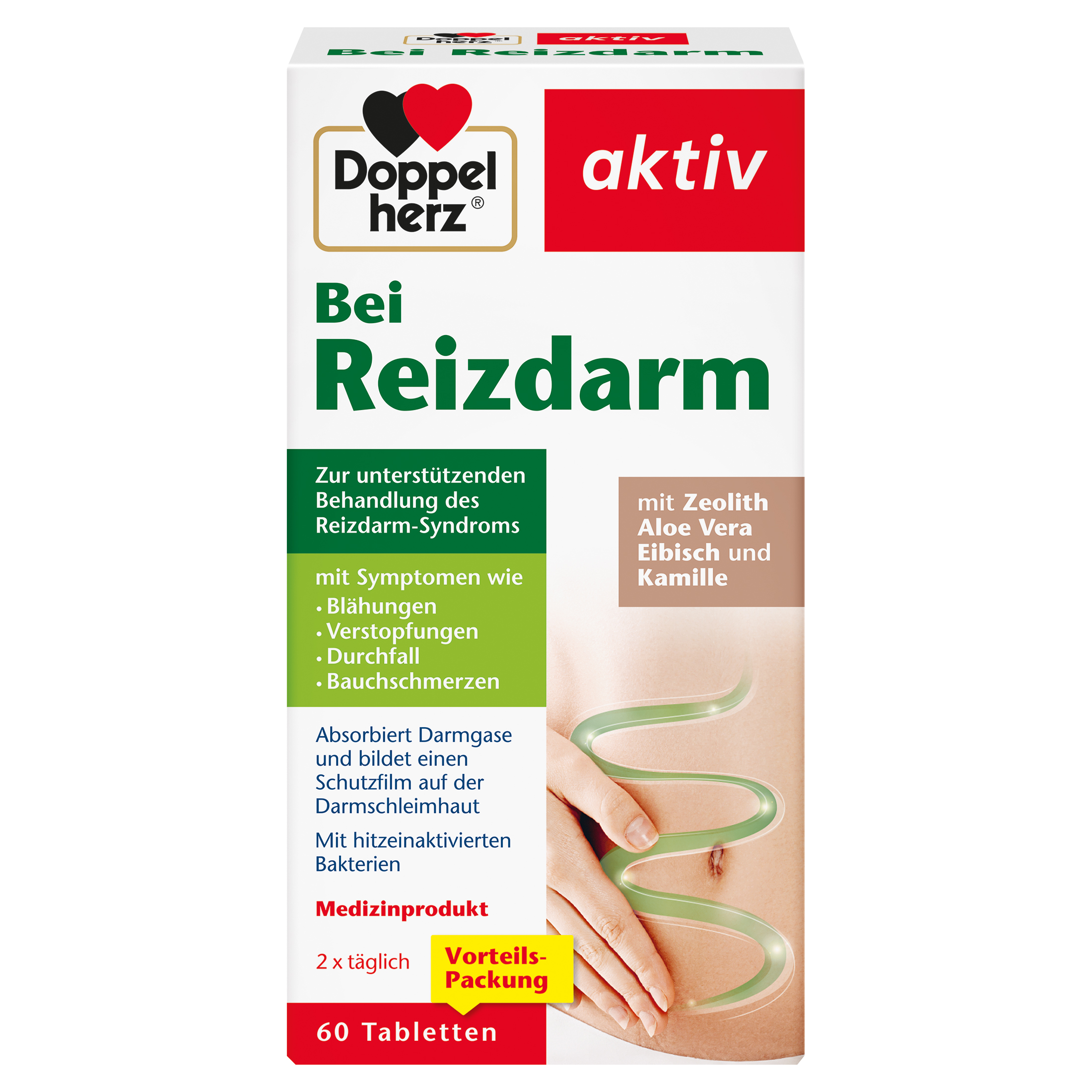 Abbildung für DOPPELHERZ bei Reizdarm Tabletten