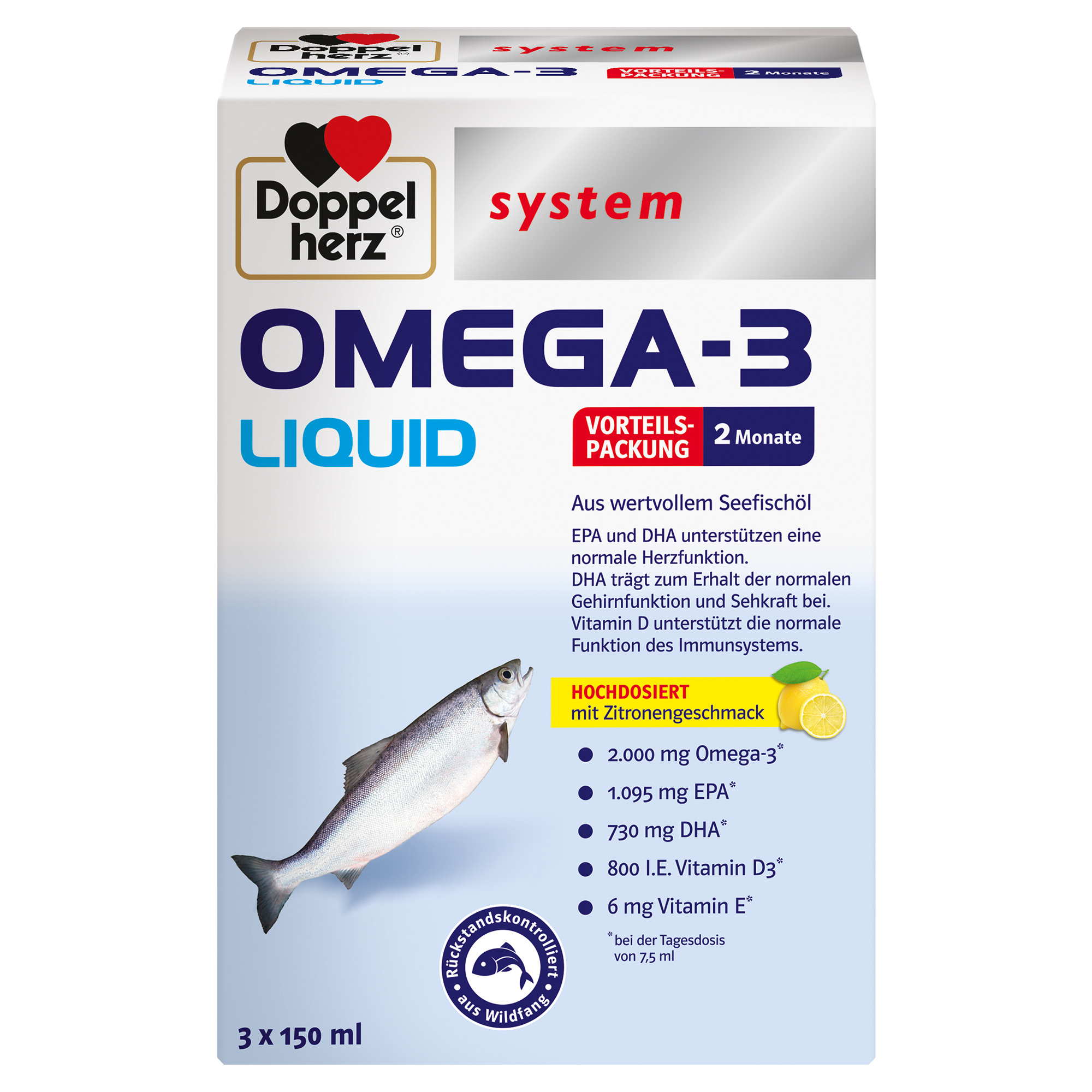 Abbildung für DOPPELHERZ Omega-3 Liquid system