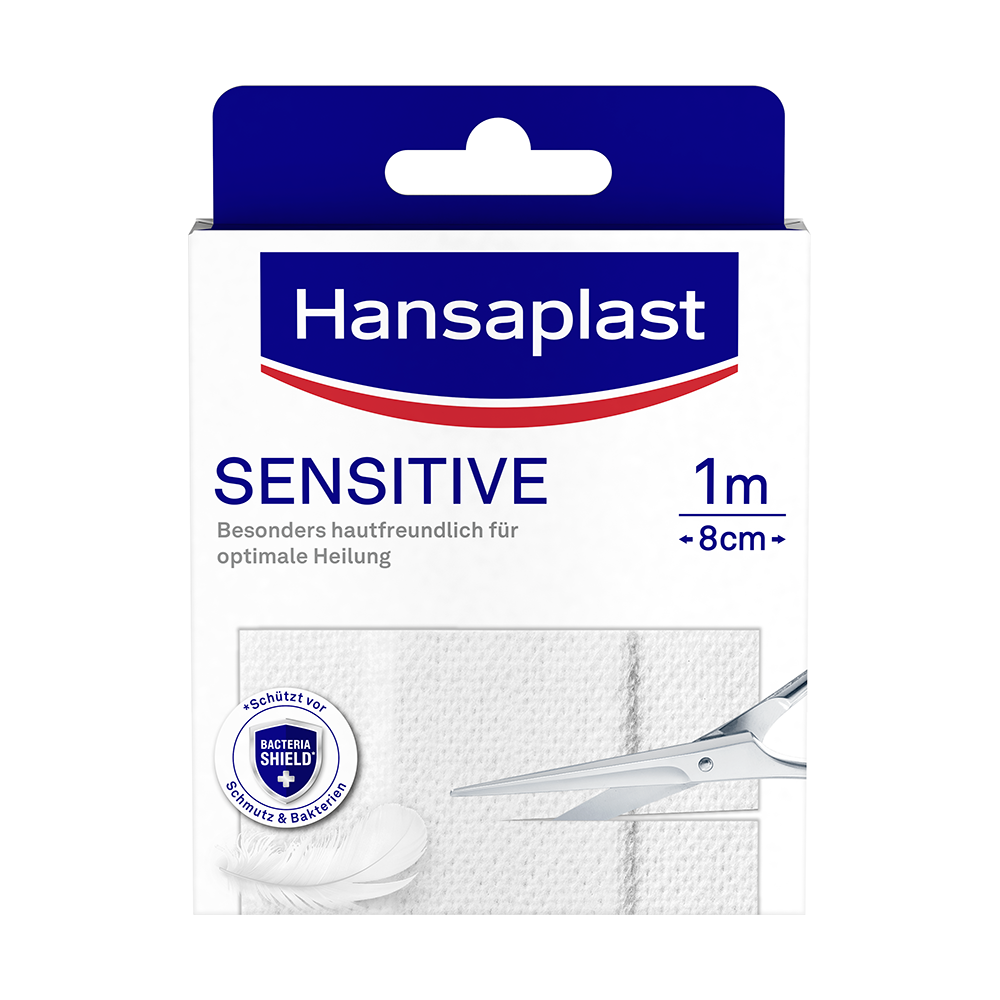 Abbildung für HANSAPLAST Sensitive Pflast.hypoallergen 8 cmx1 m