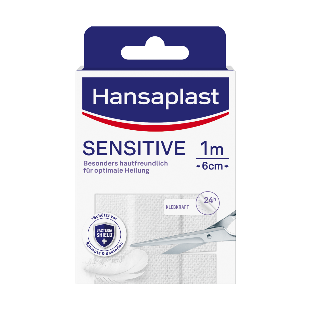 Abbildung für HANSAPLAST Sensitive Pflast.hypoallergen 6 cmx1 m