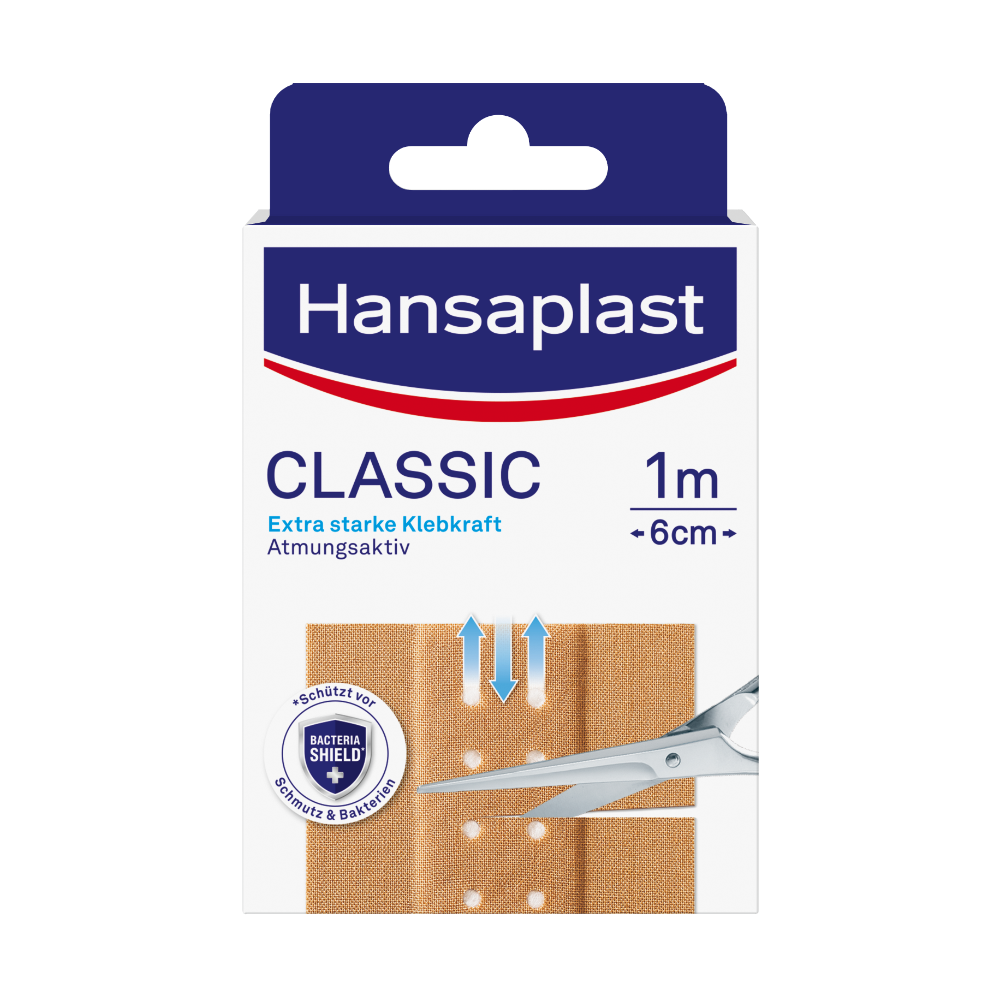 Abbildung für HANSAPLAST Classic Pflaster 6 cmx1 m