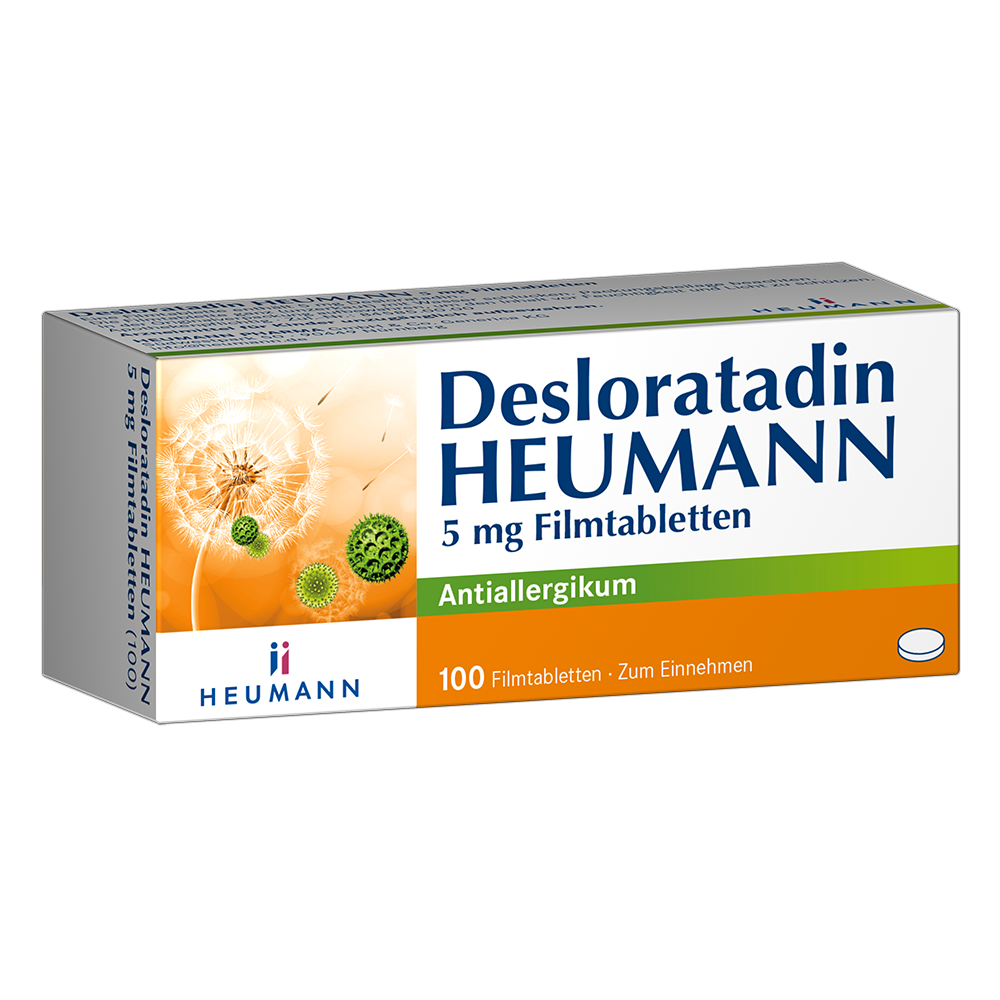 Abbildung für DESLORATADIN Heumann 5 mg Filmtabletten