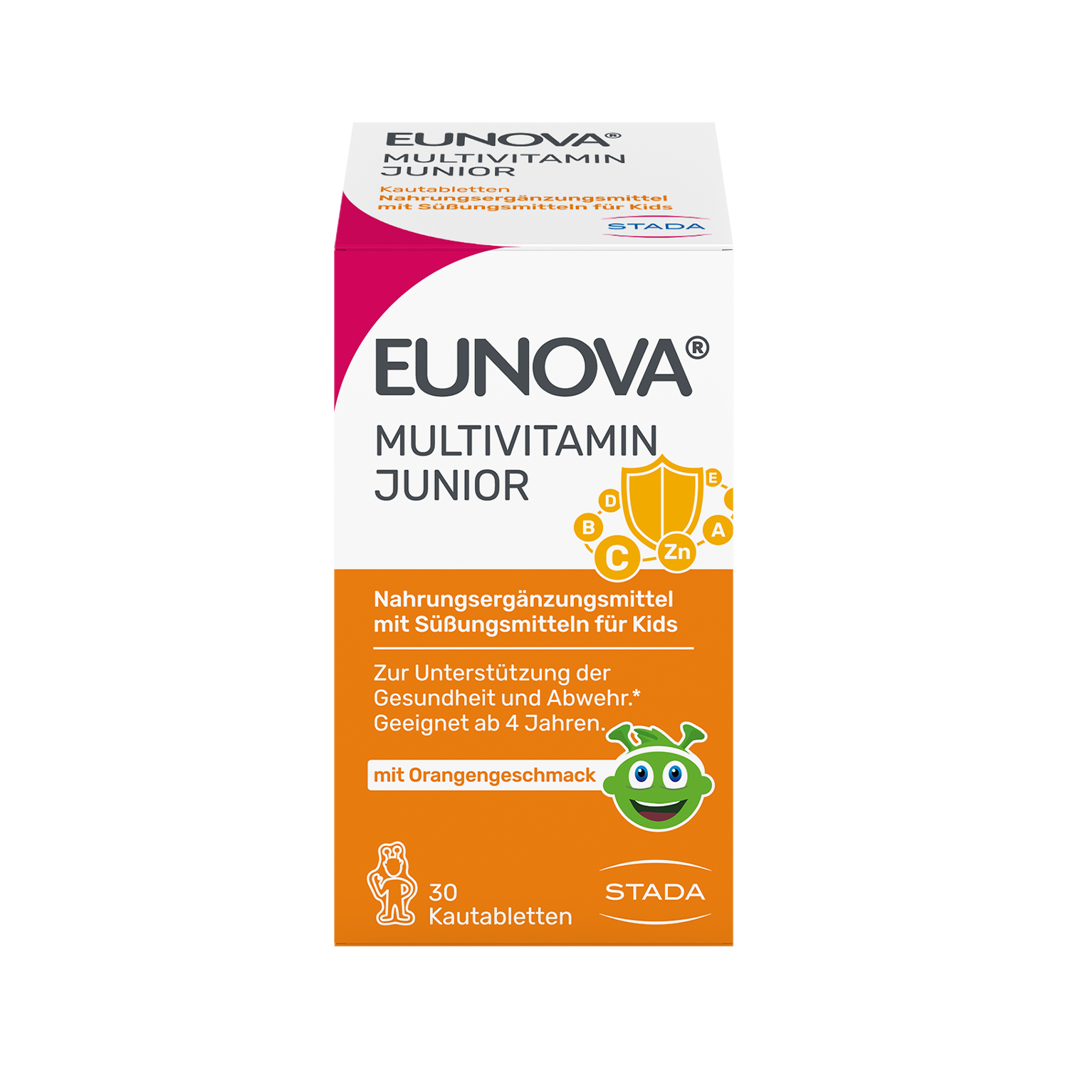 Abbildung für EUNOVA Junior Kautabletten m.Orangengeschmack