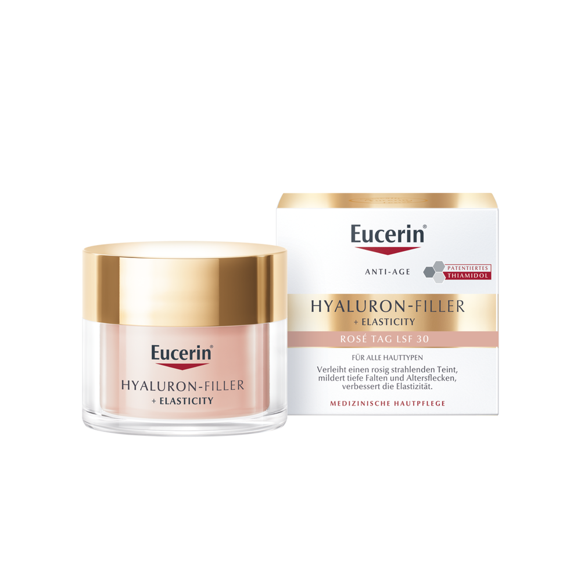 Abbildung für EUCERIN Hyaluron-Filler + Elasticity Rosé Tag LSF 30