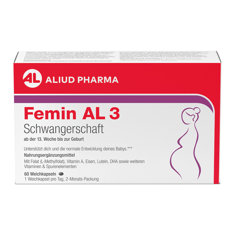Abbildung für FEMIN AL 3 Schwangerschaft Weichkapseln
