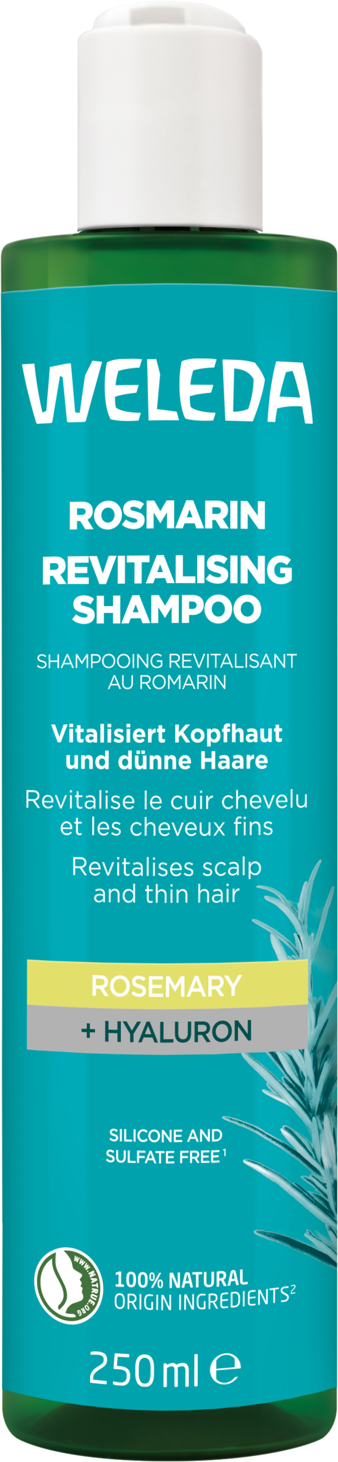 Abbildung für WELEDA Rosmarin Revitalising Shampoo
