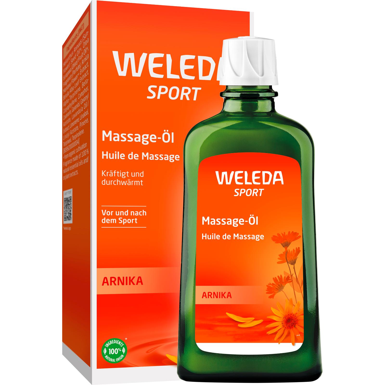 Abbildung für WELEDA Sport Massage-Öl Arnika